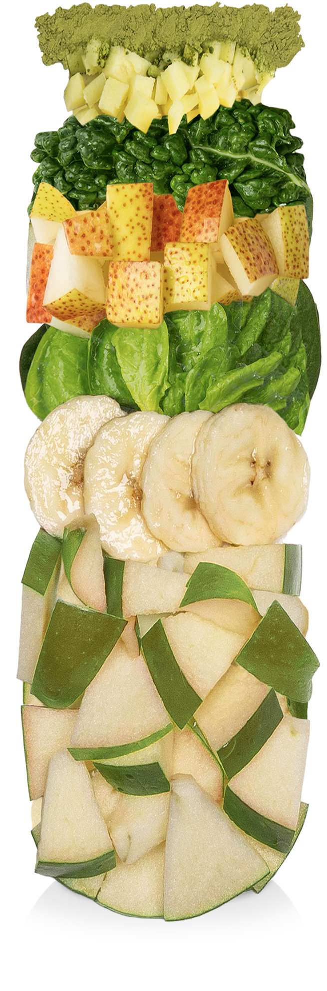 Zusammensetzung des Smoothie Green